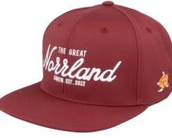 Great Norrland Maroon Snapback - Sqrtn