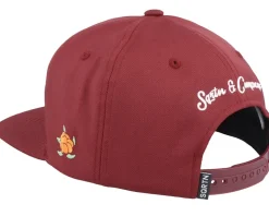 Great Norrland Maroon Snapback - Sqrtn