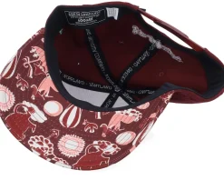 Great Norrland Script Moomin Burgundy Adjustable - SQRTN