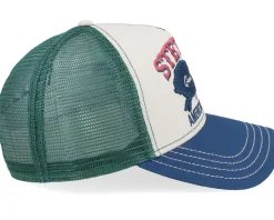 Great Plains Beige/Green/Navy Trucker - Stetson