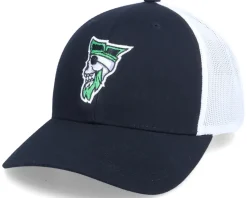 Green Beard Pirate Logo Black/White Trucker - Iconic