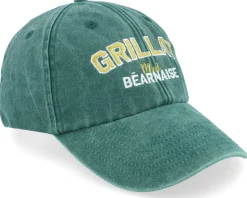 Grillat Med Bearnaise Washed Green Dad Cap - Iconic