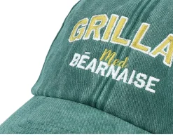 Grillat Med Bearnaise Washed Green Dad Cap - Iconic