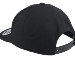 Grind Em Unconstructed Black Snapback - Salty Crew
