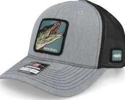 Grisjävel 112 Split Heather Grey/Black Trucker - Skillfish