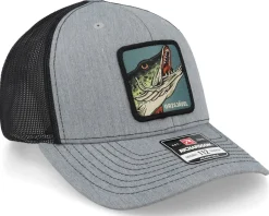Grisjävel 112 Split Heather Grey/Black Trucker - Skillfish