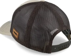 Grisjävel Laser 112 Split Khaki/Coffee Trucker - Skillfish