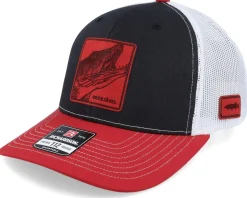 Grisjävel Laser 112 Tri Black/White/Red Trucker - Skillfish