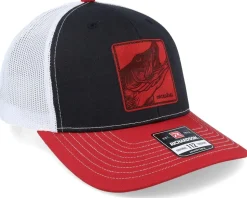 Grisjävel Laser 112 Tri Black/White/Red Trucker - Skillfish