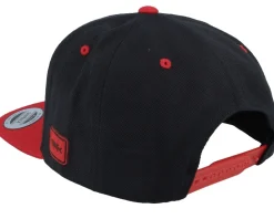 Grisjävel Laser Black/Red Snapback - Skillfish