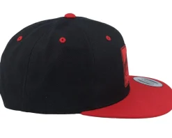 Grisjävel Laser Black/Red Snapback - Skillfish