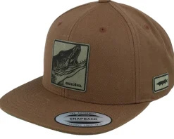 Grisjävel Lasertan Brown Snapback - Skillfish