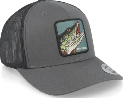 Grisjävel Patch Charcoal/Black Trucker - Skillfish