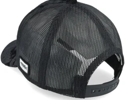 Grisjävel Silver Velvet Black A-frame Trucker - Skillfish