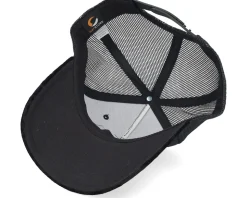 Grisjävel Silver Velvet Black A-frame Trucker - Skillfish