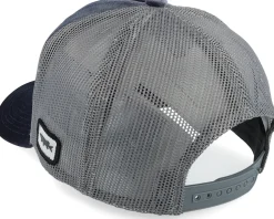 Grisjävel Silver Velvet Grey/Grey A-frame Trucker - Skillfish