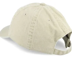 Grizzly Bear Embroidery Khaki Dad Cap - Wild Spirit