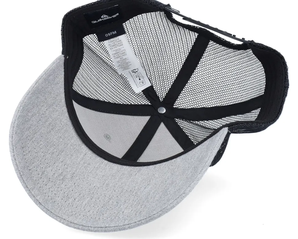 Grounder Heather Grey Trucker - Quiksilver