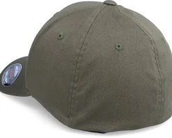 Grumpy Fat Cat Olive Flexfit - Iconic