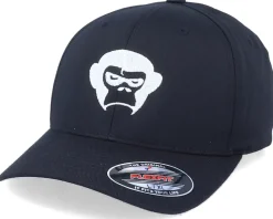 Grumpy Monkey Black Flexfit - Iconic