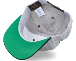 Grumpy Monkey Heather Grey/Black Snapback - Iconic