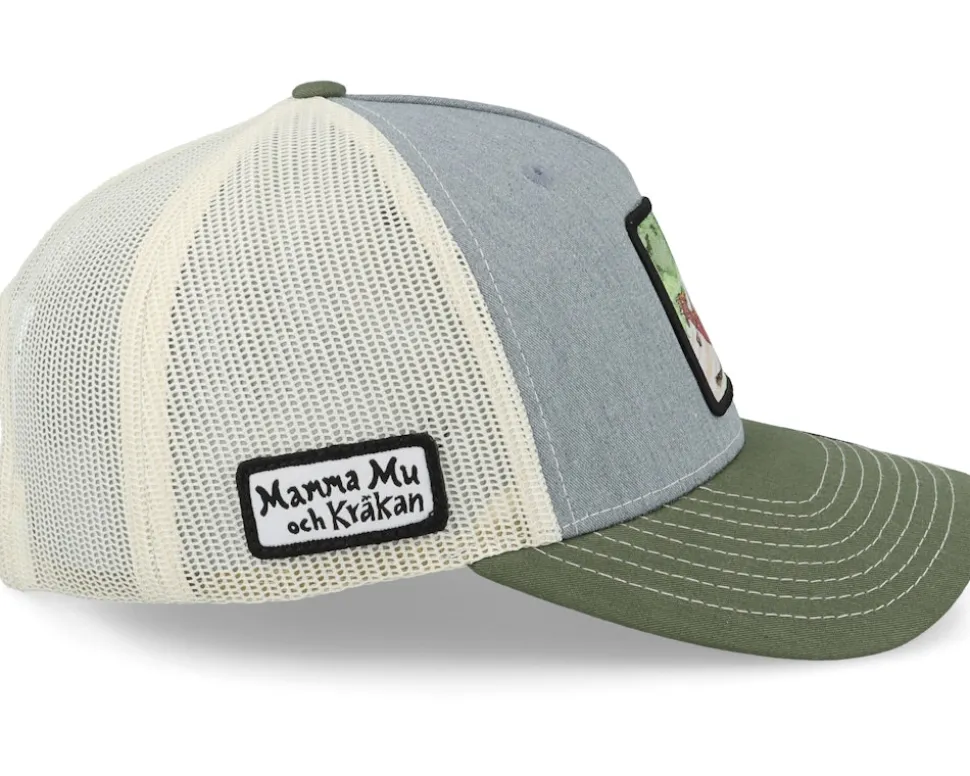 Gungar Grey/Olive Trucker - Mamma Mu & Kråkan