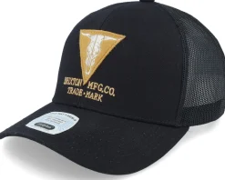 Gunston Netplus Hat Black/Black Trucker - Brixton