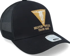 Gunston Netplus Hat Black/Black Trucker - Brixton