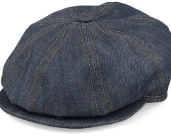 Gustav Organic Denim Blue Flat Cap - CTH Ericson