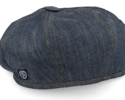Gustav Organic Denim Blue Flat Cap - CTH Ericson