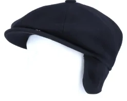 Gustav Sr. Melton Black Ear Flap - CTH Ericson