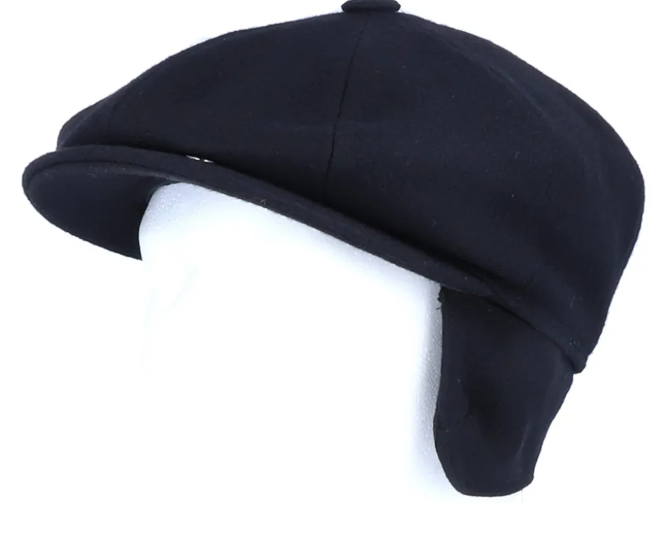 Gustav Sr. Melton Black Ear Flap - CTH Ericson