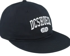 Gymnasium Black Strapback - DC