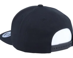H Letter 3D Black Snapback - Iconic