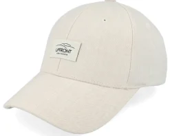 Haakon Hard Low Baseball Cap Beige Adjustable - Upfront