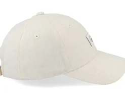Haakon Hard Low Baseball Cap Beige Adjustable - Upfront