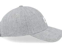 Haakon Hard Low Cap Light Grey Melange Paloma Adjustable - Upfront