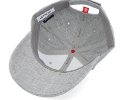 Haakon Hard Low Cap Light Grey Melange Paloma Adjustable - Upfront