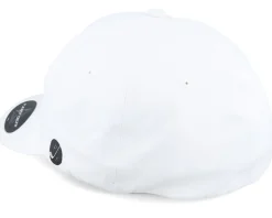 Hackers Golf Logo White Delta Flexfit - Pins & Stripes