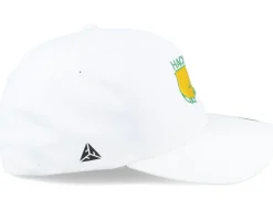 Hackers Golf Logo White Delta Flexfit - Pins & Stripes