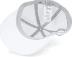 Hackers Golf Logo White Delta Flexfit - Pins & Stripes