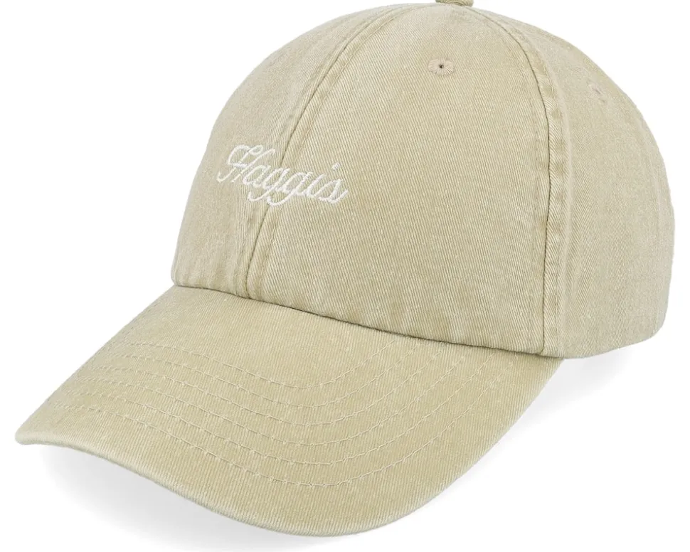 Haggis Vintage Washed Khaki Dad Cap - Iconic