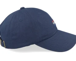 Half Box Curved Bill Jockey Dress Blues Dad Cap - Vans