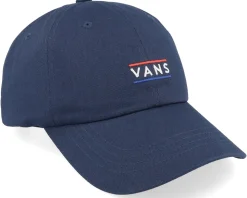 Half Box Curved Bill Jockey Dress Blues Dad Cap - Vans