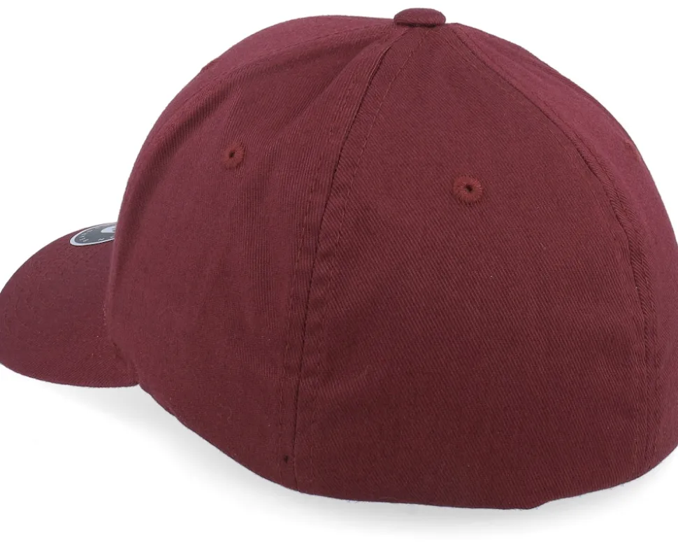 Half Circle Maroon Flexfit - Bearded Man