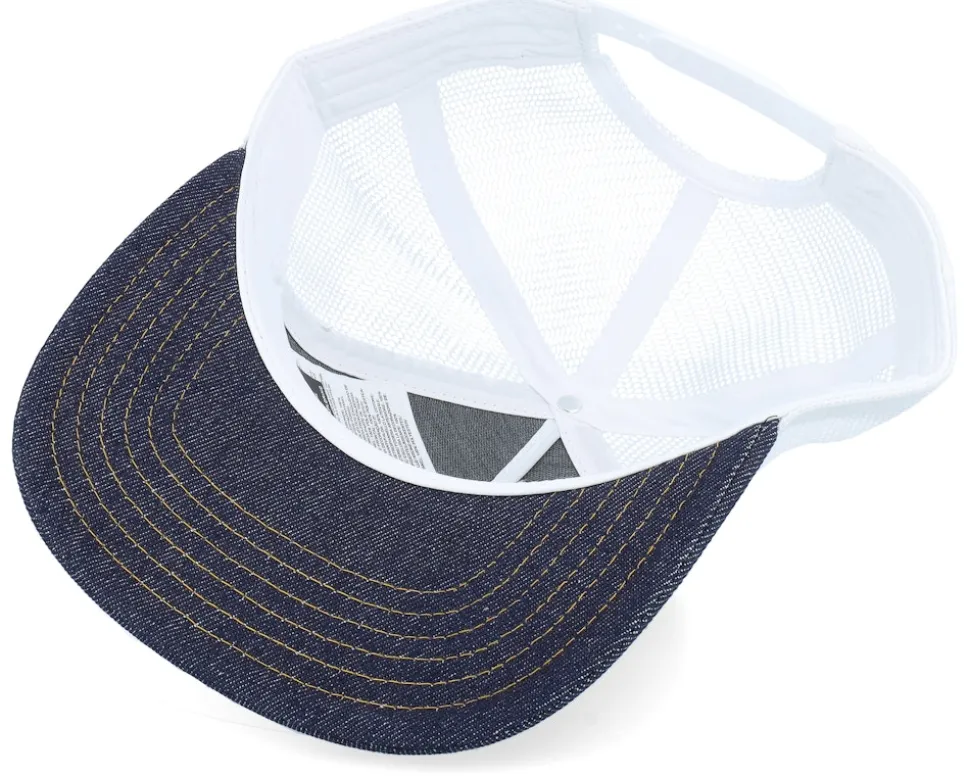 Half Dome Leather Patch Denim Trucker - The North Face