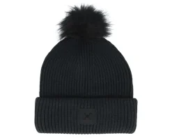 Halftime Ribbed Black/Black/Black Pom - Appertiff