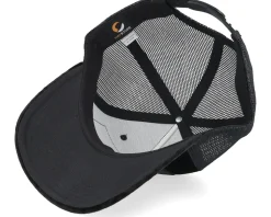 Hallway Horror Velvet Black/Black A-frame Trucker - Scenes