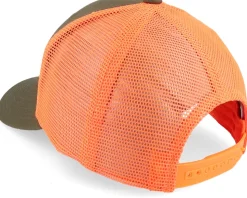Hammers And Helmet Cross Dark Mash/Orange Trucker - Vikings