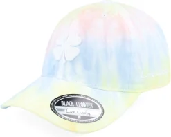 Happiness Tie Dye/Whiteclover Dad Cap - Black Clover